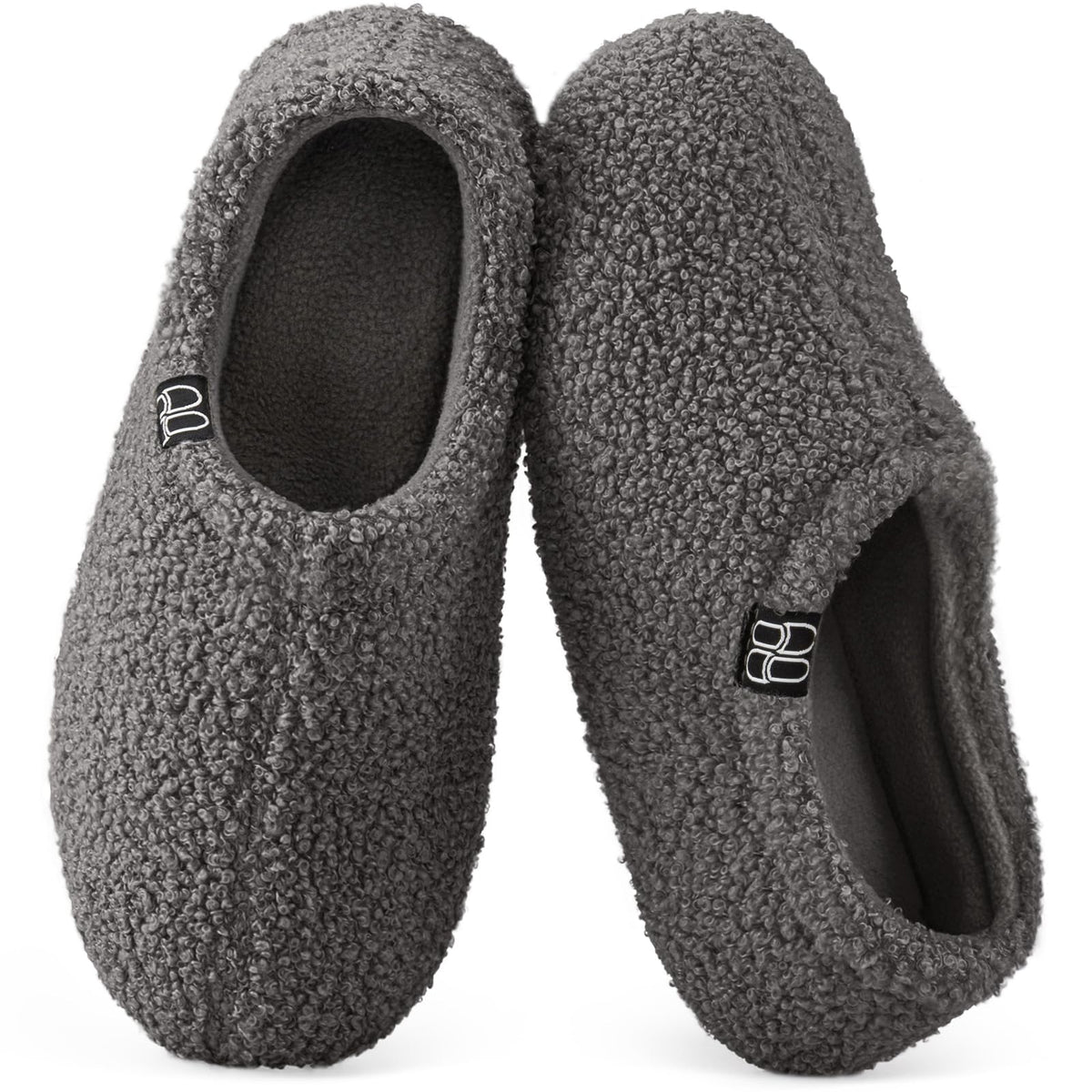 Women's Fuzzy Curly Fur Loafer Slippers