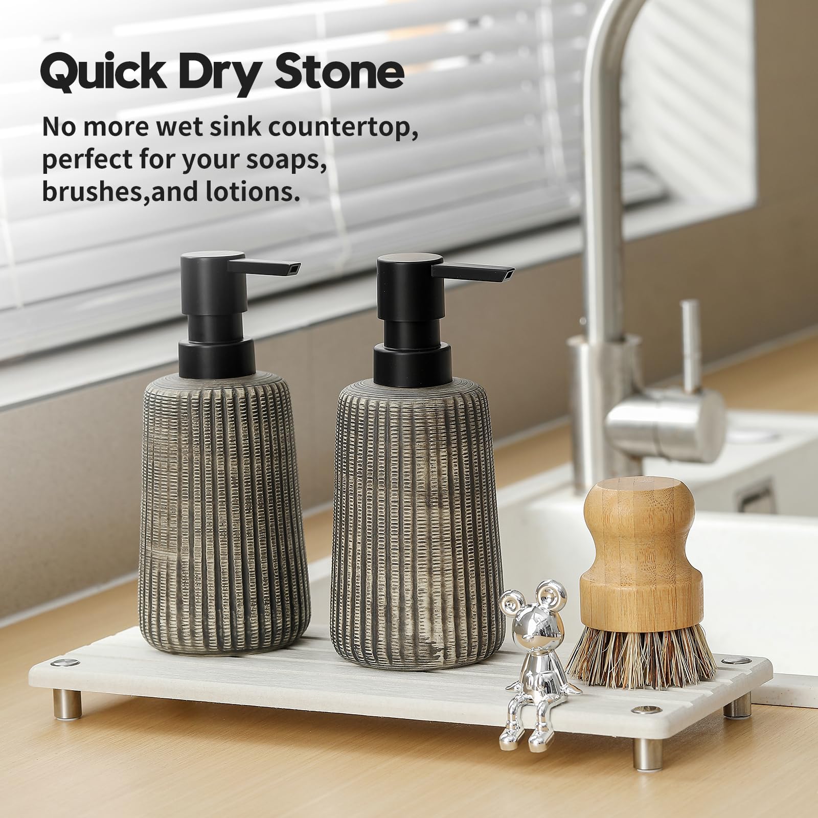 Instant Dry Sink Caddy Kitchen Sink Organizer