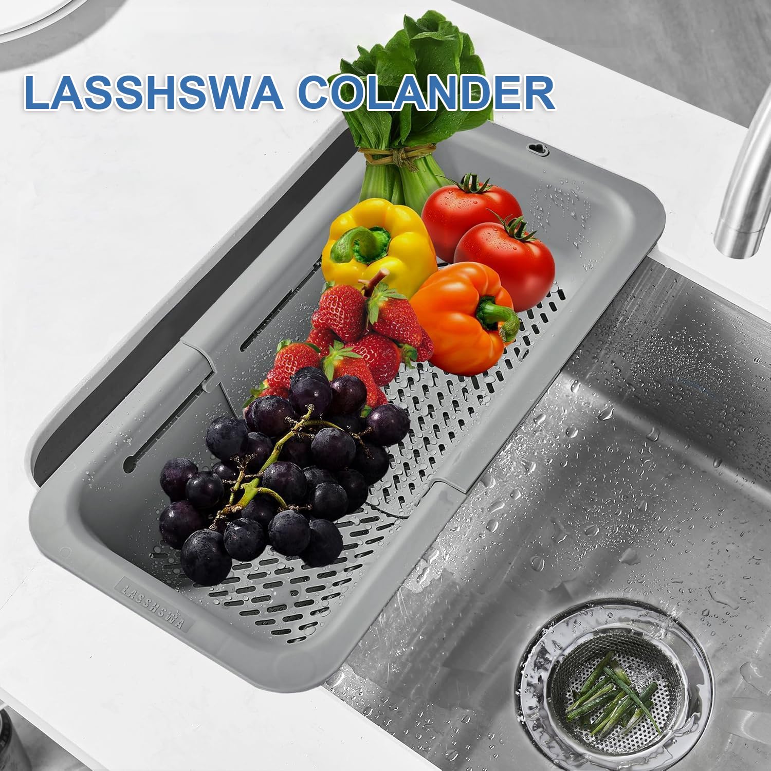 Collapsible Colander for Kitchen