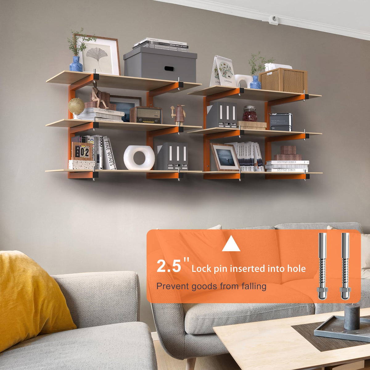 Lumber Rack Wall (6 Count)