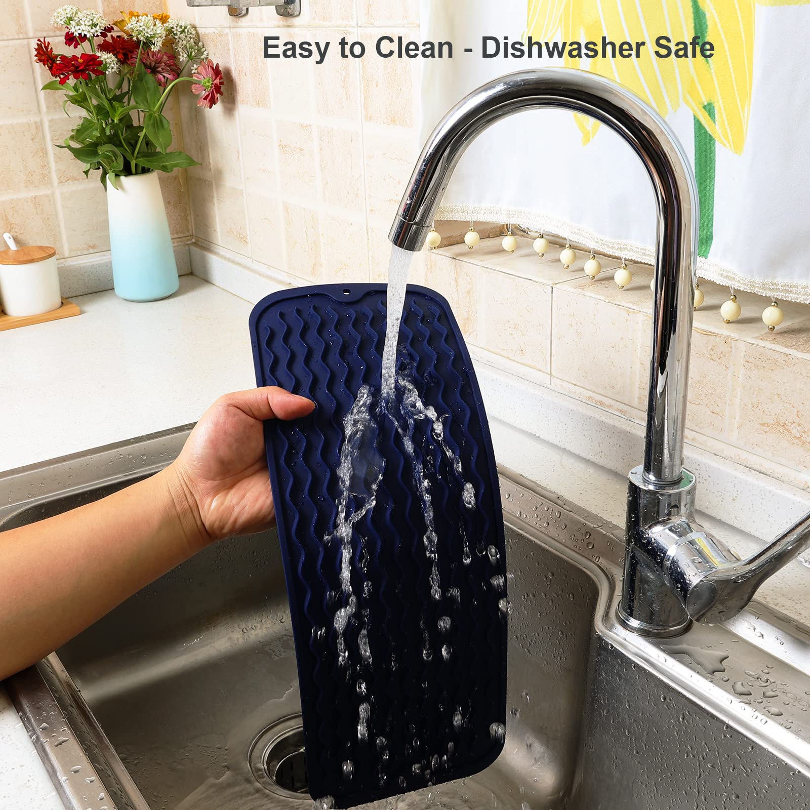 Small Dish Drying Mat for Kitchen Counter