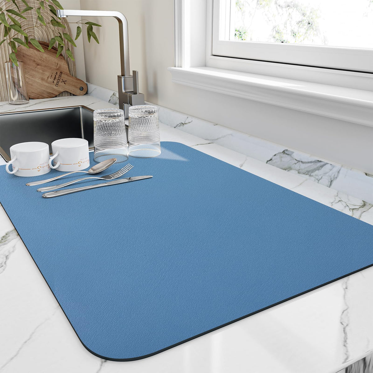 Dish Drying Mat for Kitchen Counter