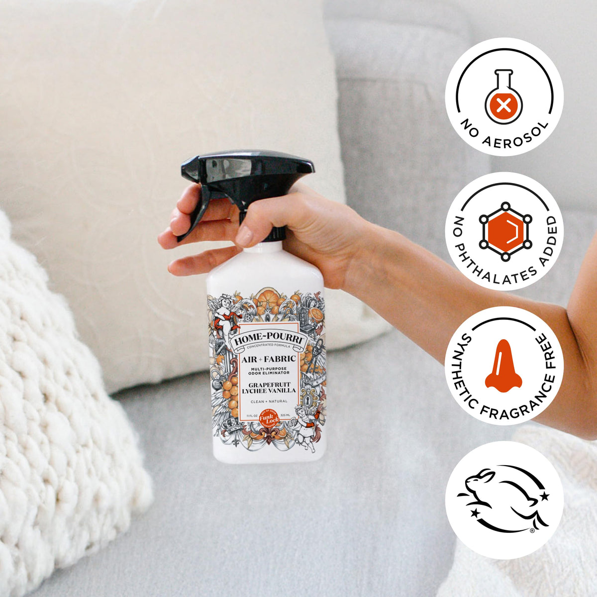 Home Pourri Air + Fabric Multi (11 Fl Oz)