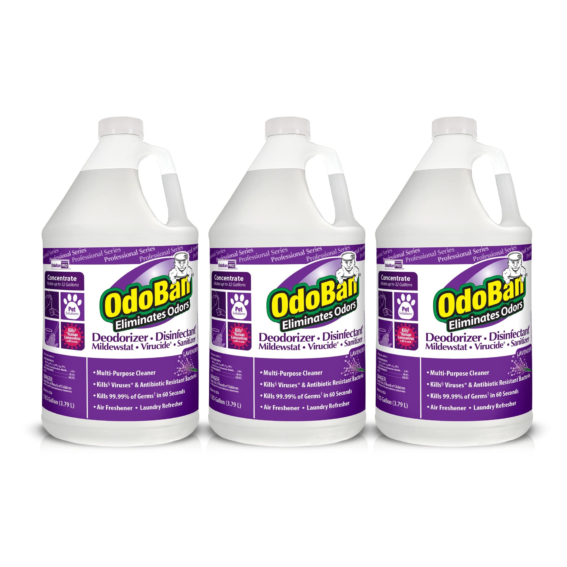 Professional Disinfectant and Odor Eliminator Concentrate (384 Fl Oz)