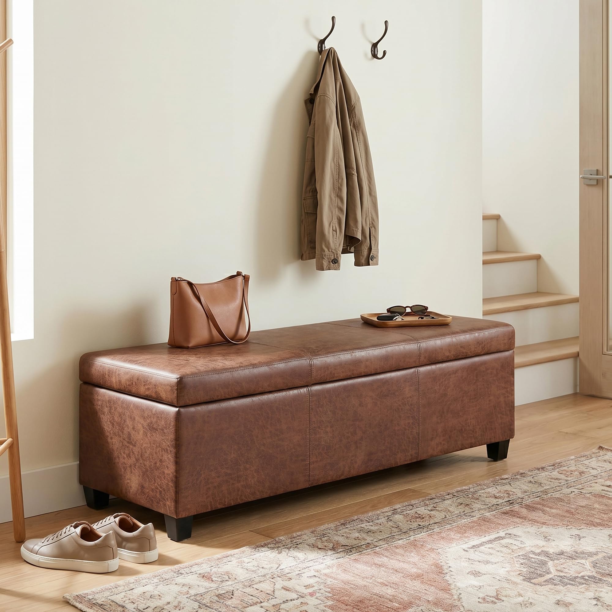 Avalon Storage Ottoman Bench