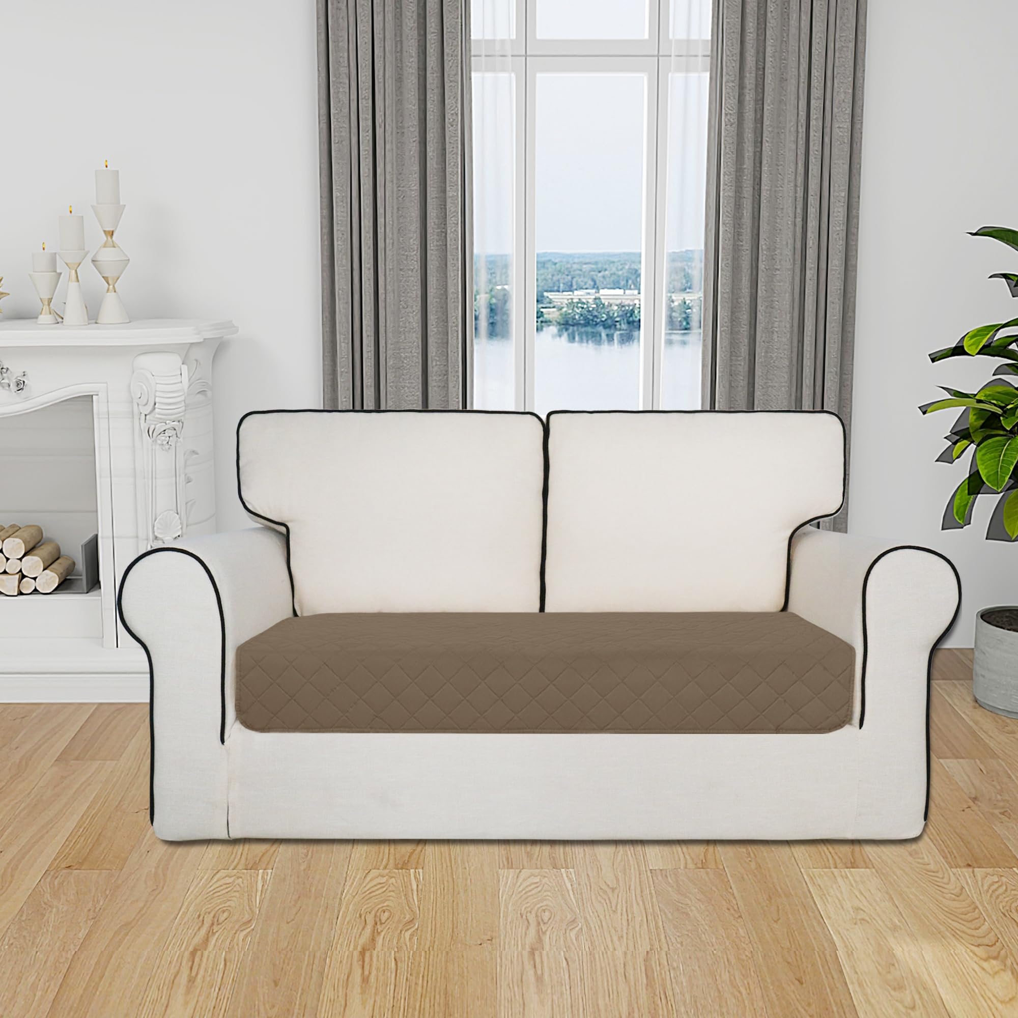 Sectional Couch Covers for Dogs L Shape Sofa Cover Reversible Sofa Slipcover Chaise Lounge Cover Furniture Protector Cover for Pets Dog Cat