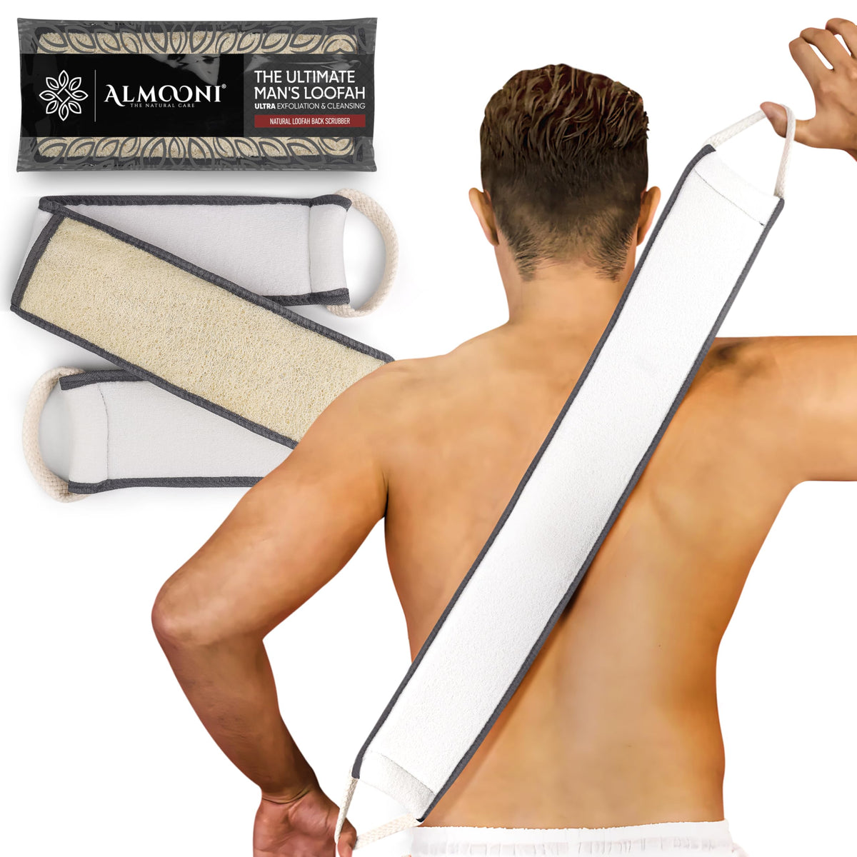 Men's Back Scrubber for Shower