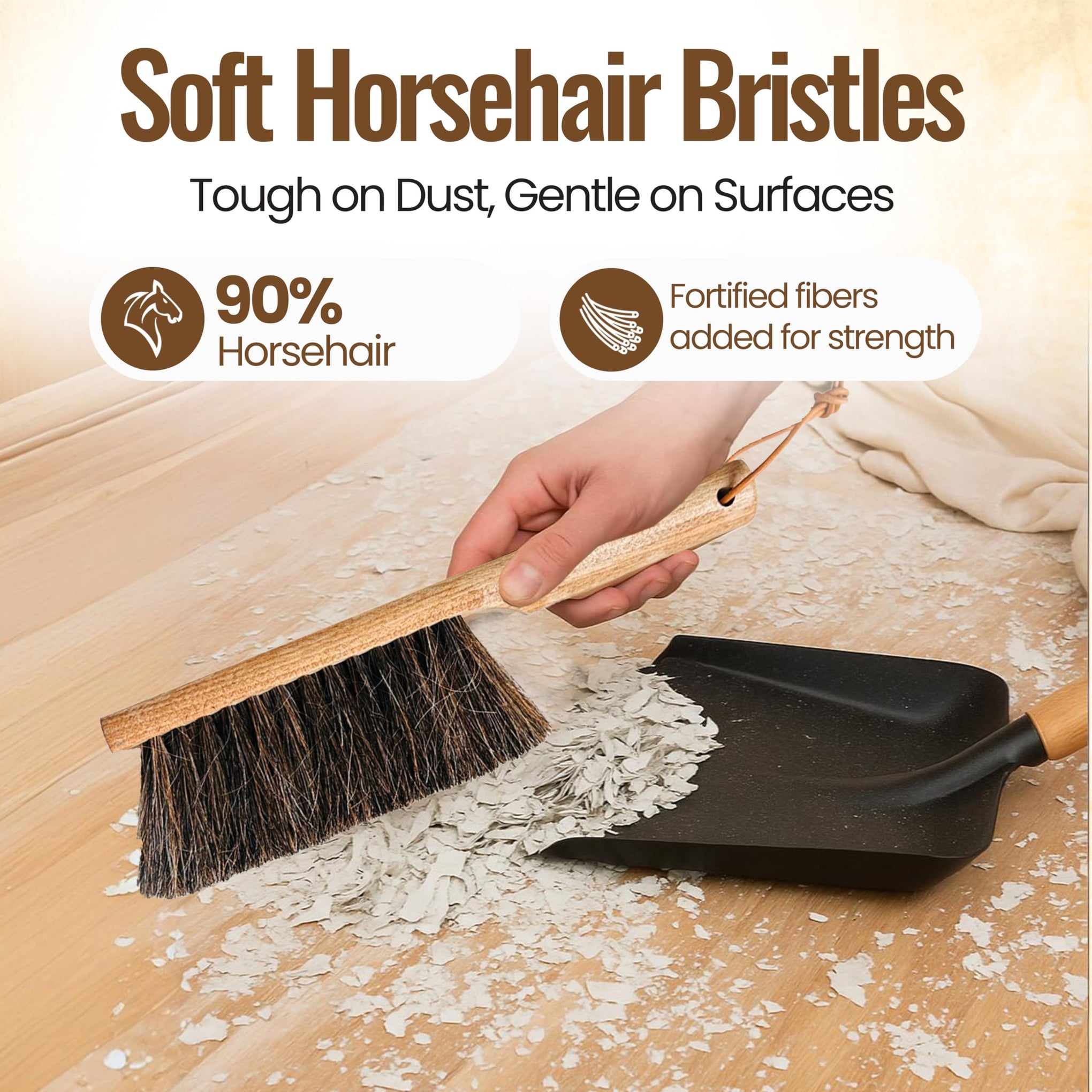 Dustpan Bench Woodworking Brush