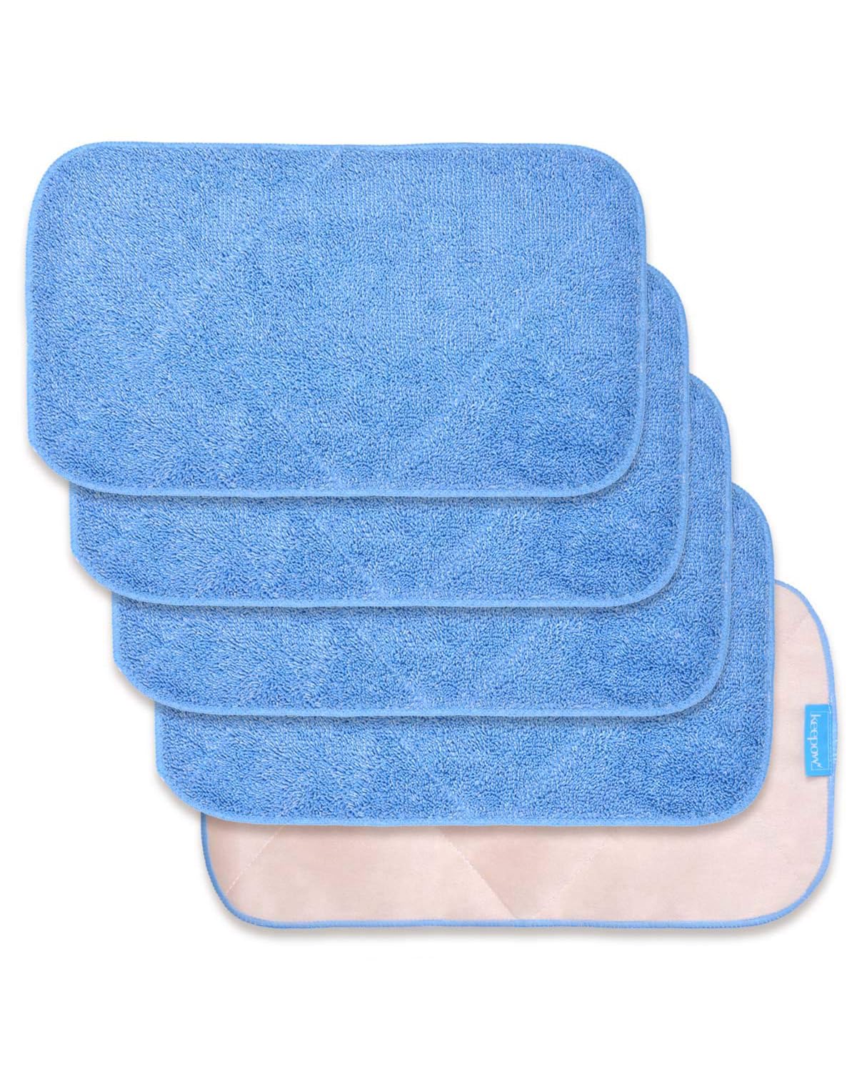 5 Pack Reusable Microfiber Mop Pads Compatible with MR.SIGA Mop (5 Count)