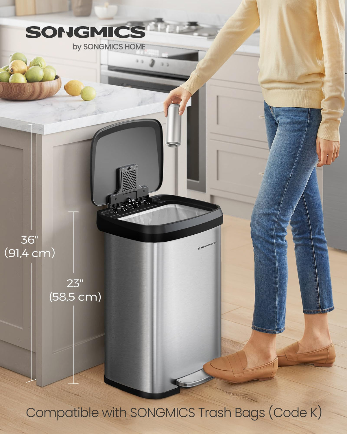 Kitchen Trash Can