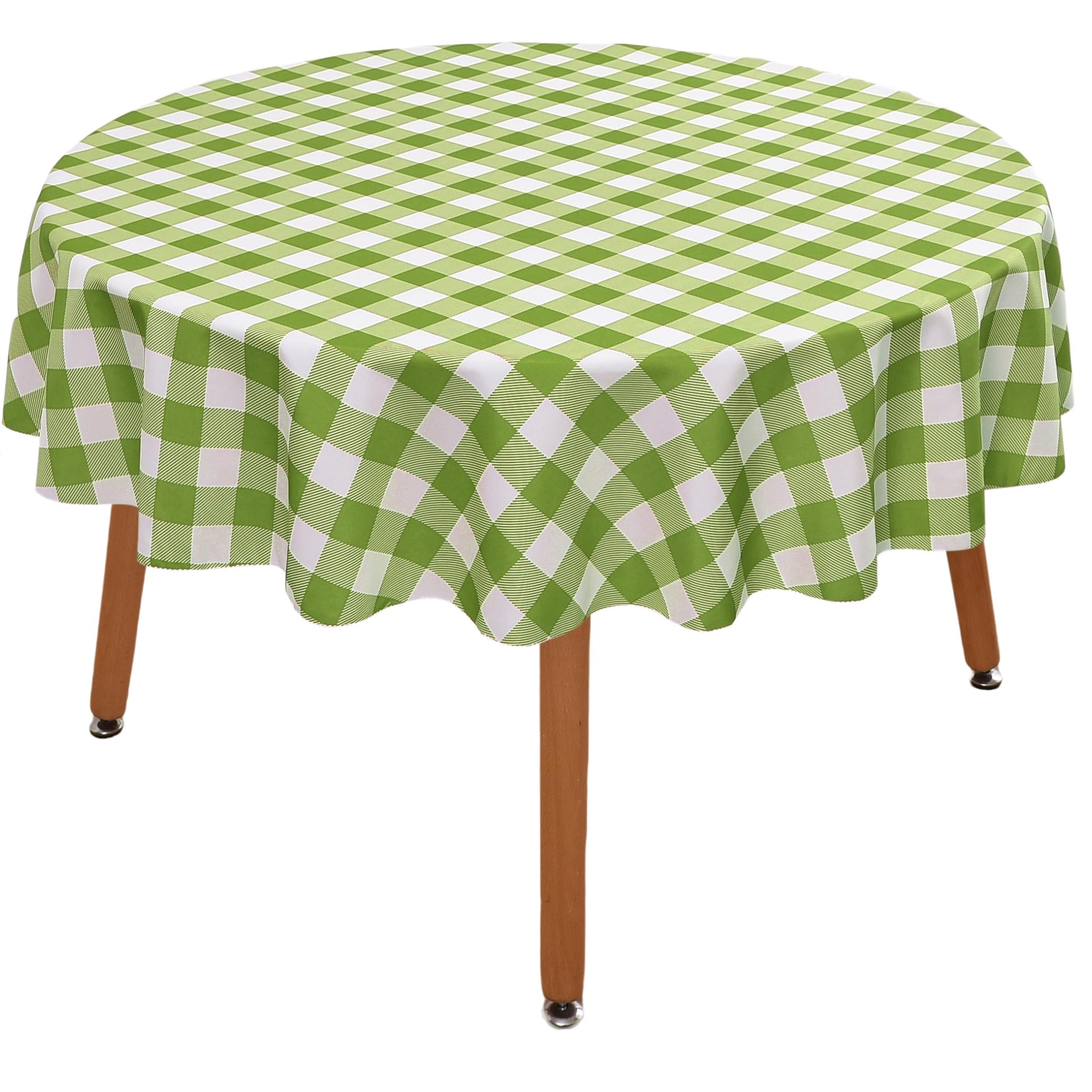 Waterproof Plaid Tablecloth Fabric