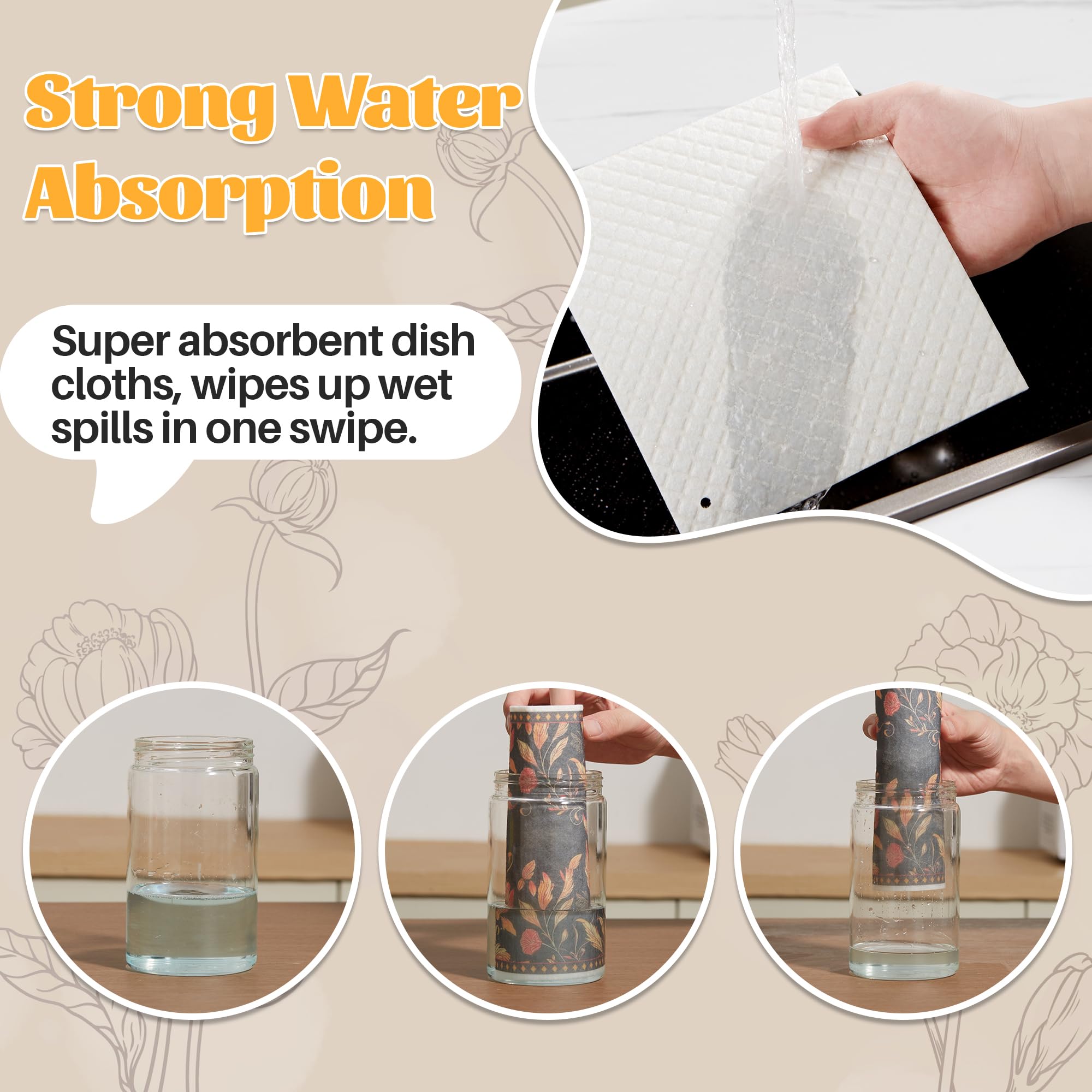 12 Pack Decorate Cleaning Cloth (12 Count)