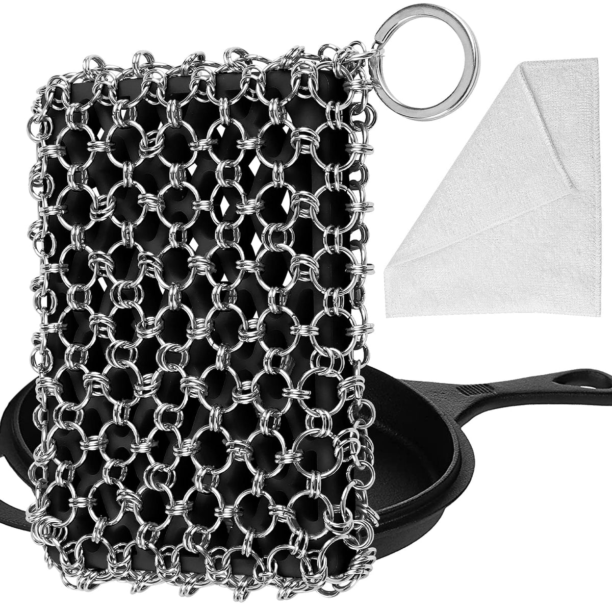 316L Cast Iron Scrubber Cleaner (4.762 Ounce)