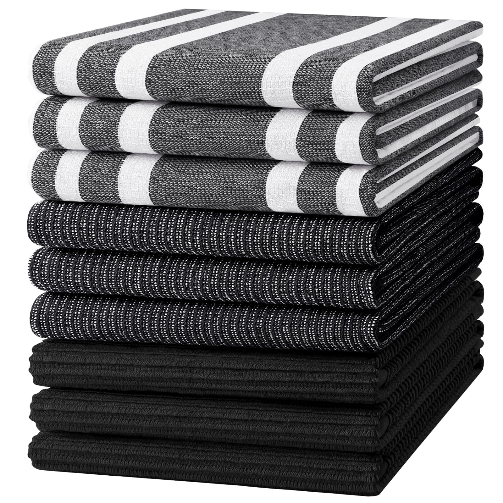 Cotton 380 GSM Premium Kitchen Towels (9 Count)