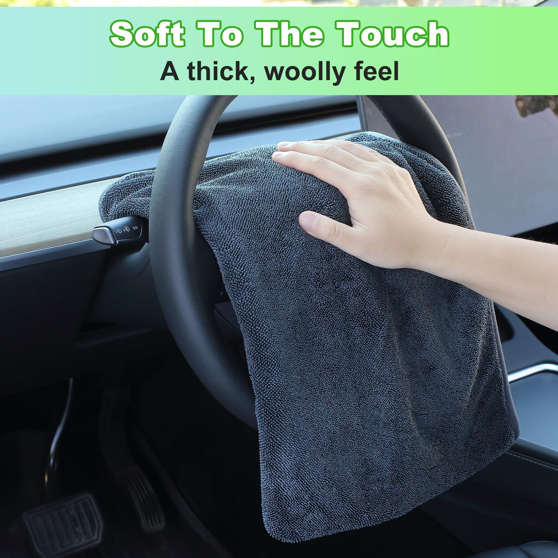 Microfiber Towels for Cars (3 Count)