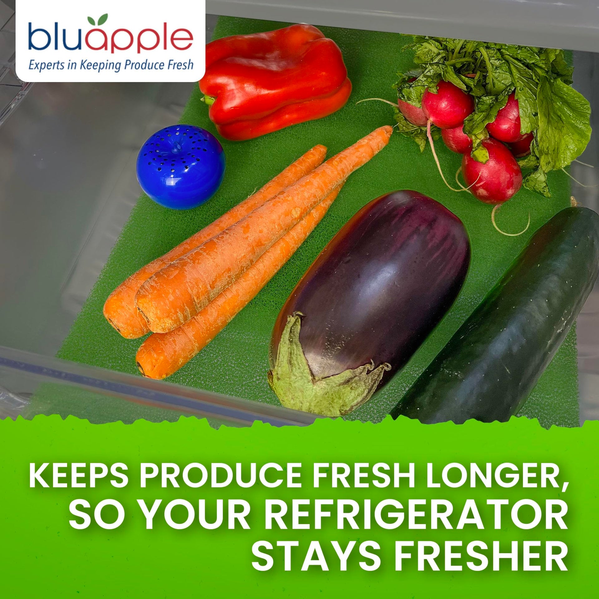 FreshMats Refrigerator Bin Liners (5 Sq Ft)