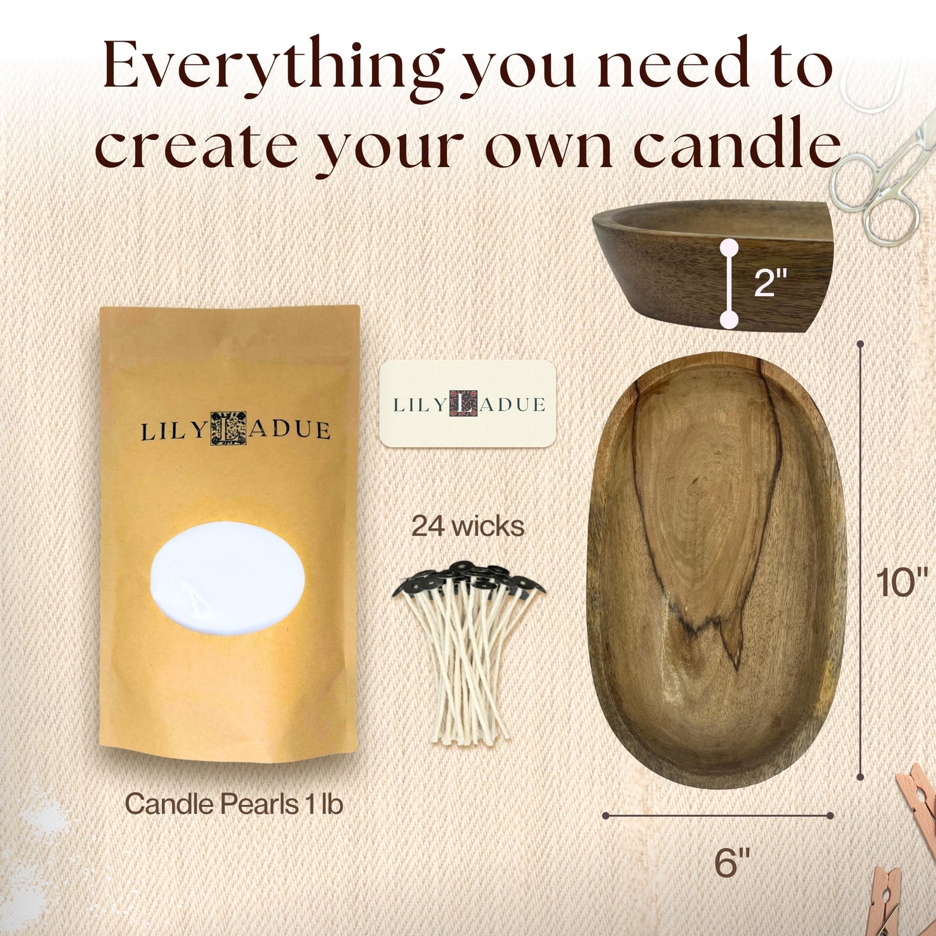 Sand Candle Kit (24 Count (16oz each))