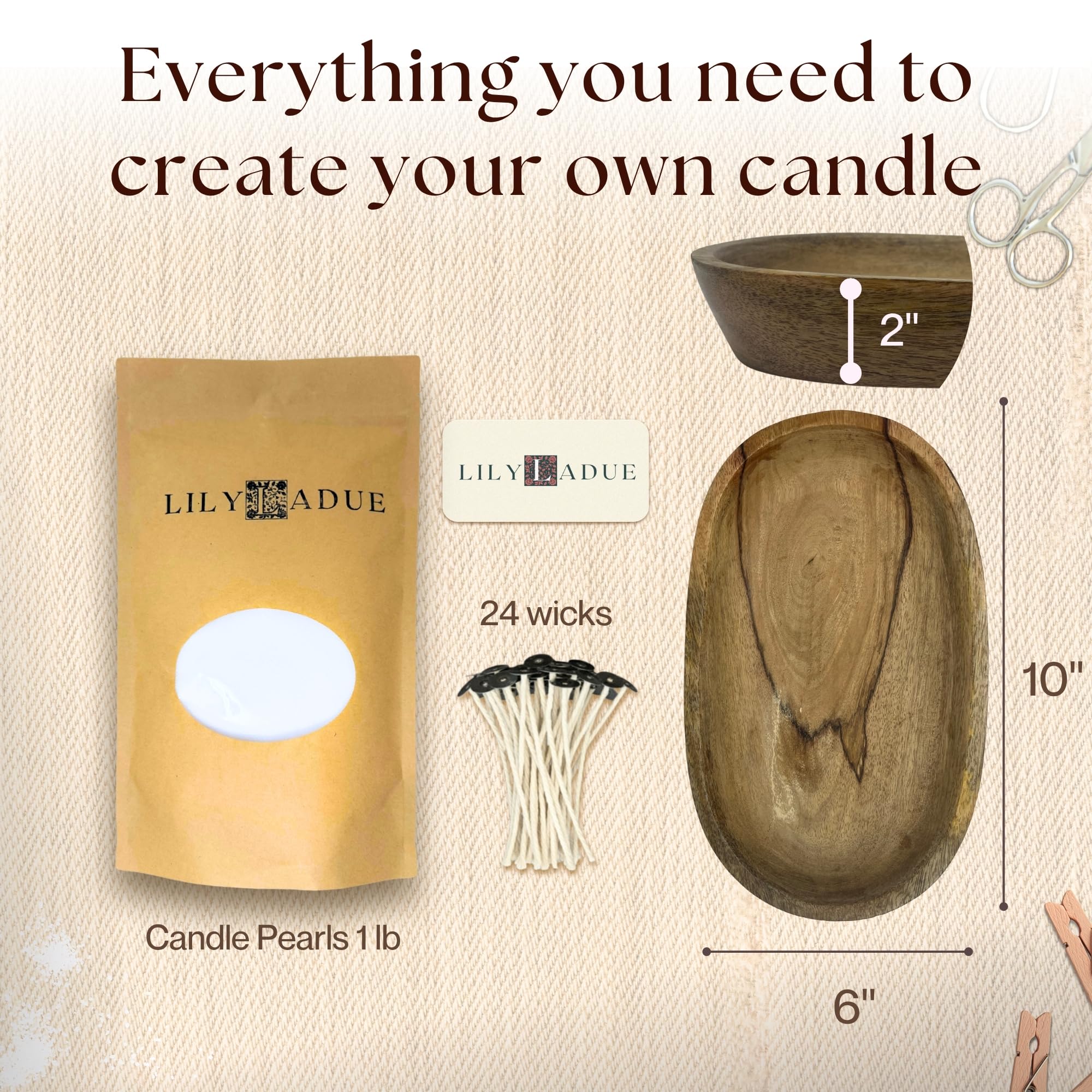 Sand Candle Kit (24 Count (16oz each))