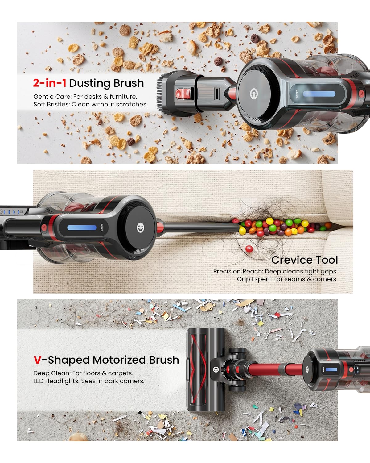 Lightweight Cordless Vacuum Cleaners for Home