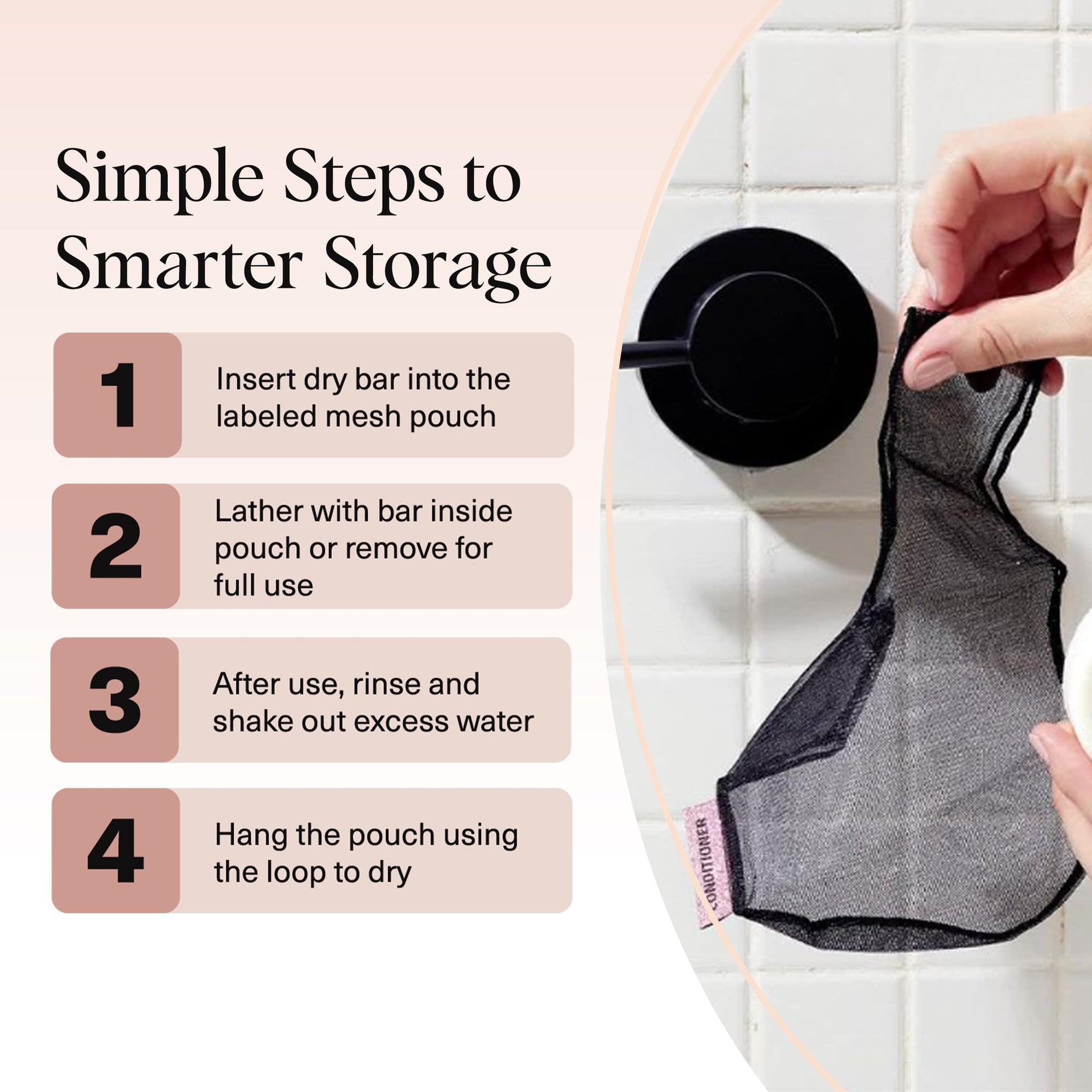 Soap Saver Bag