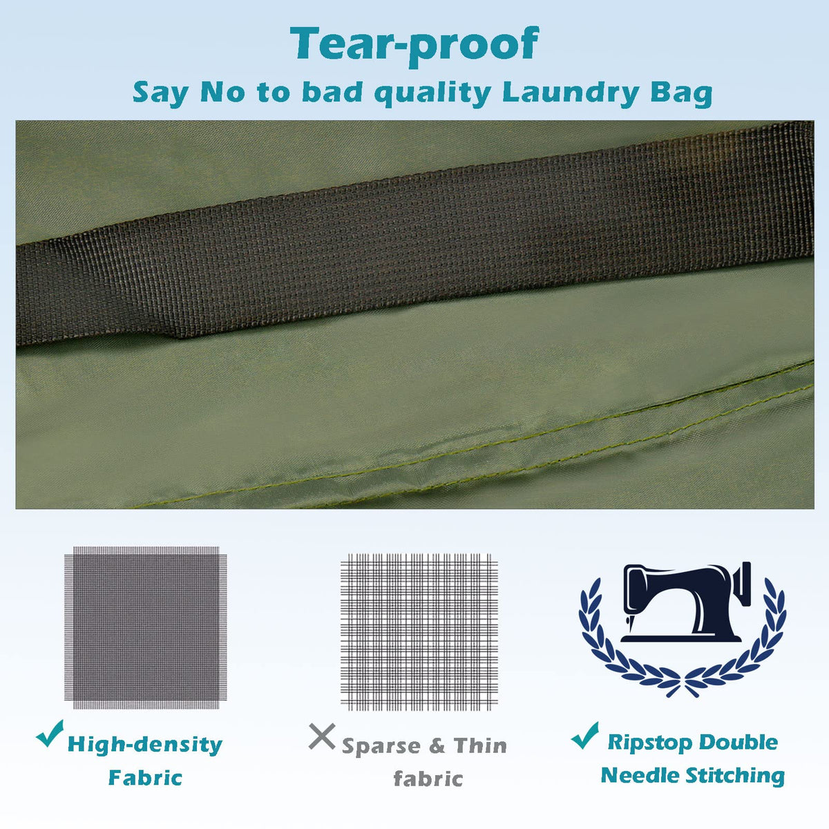 Heavy Duty Laundry Bag (2 Count)
