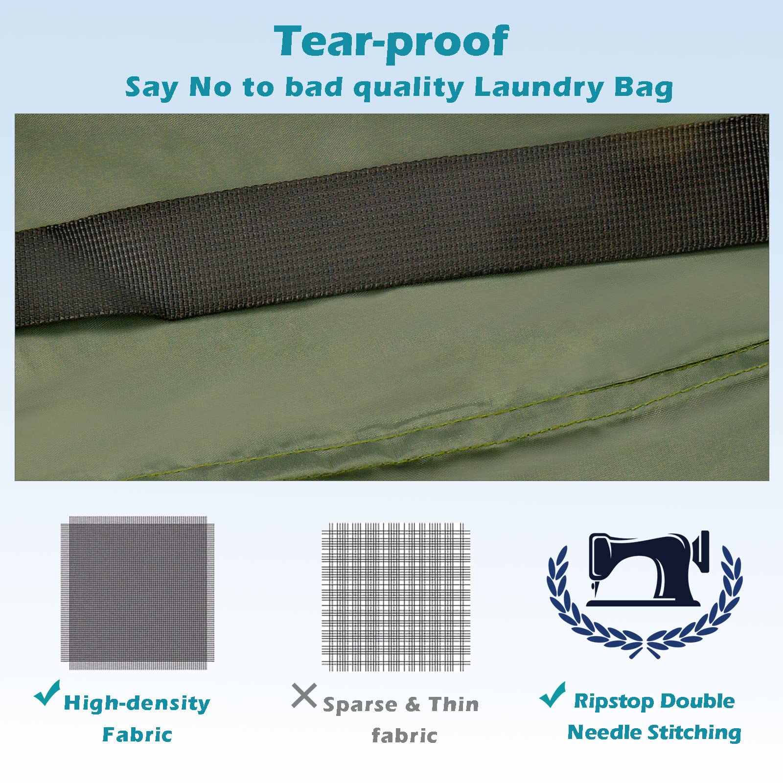 Heavy Duty Laundry Bag (2 Count)