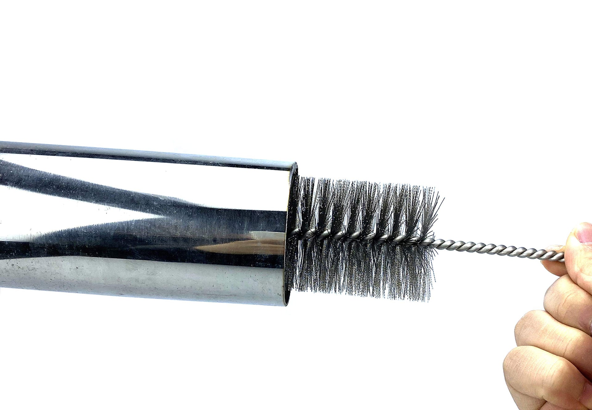 Pipe Cleaning Brush Set Stainless Steel Bristles