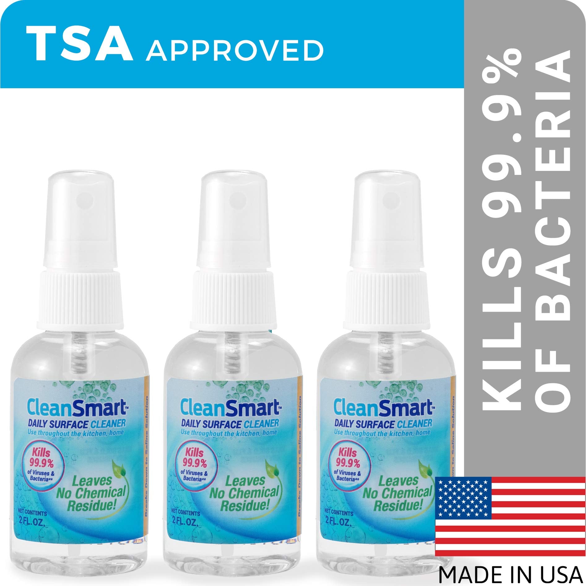 Daily Surface Cleaner Disinfectant Travel Size (6 Fl Oz)