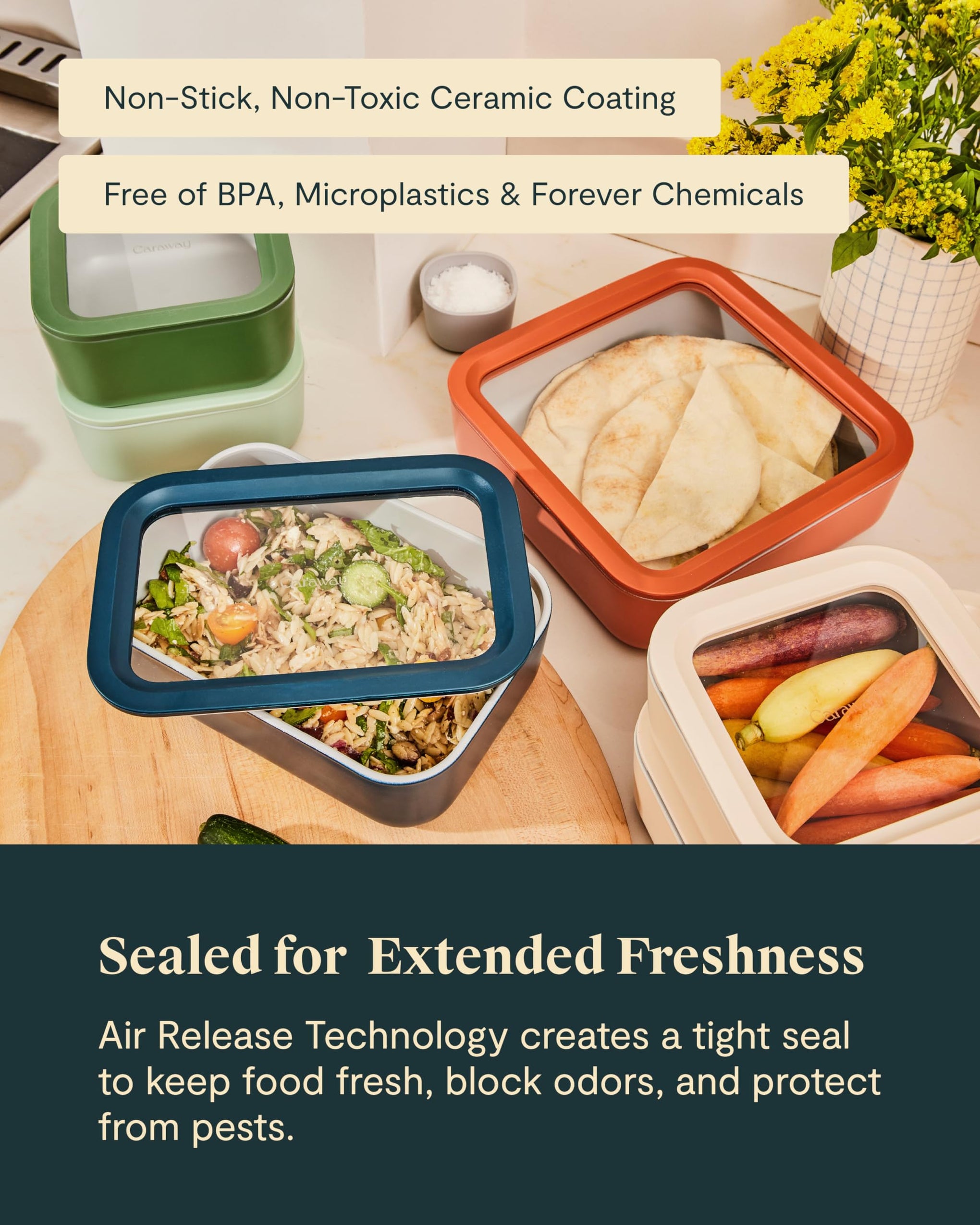 22 Piece Glass Food Storage Set (22 Count)
