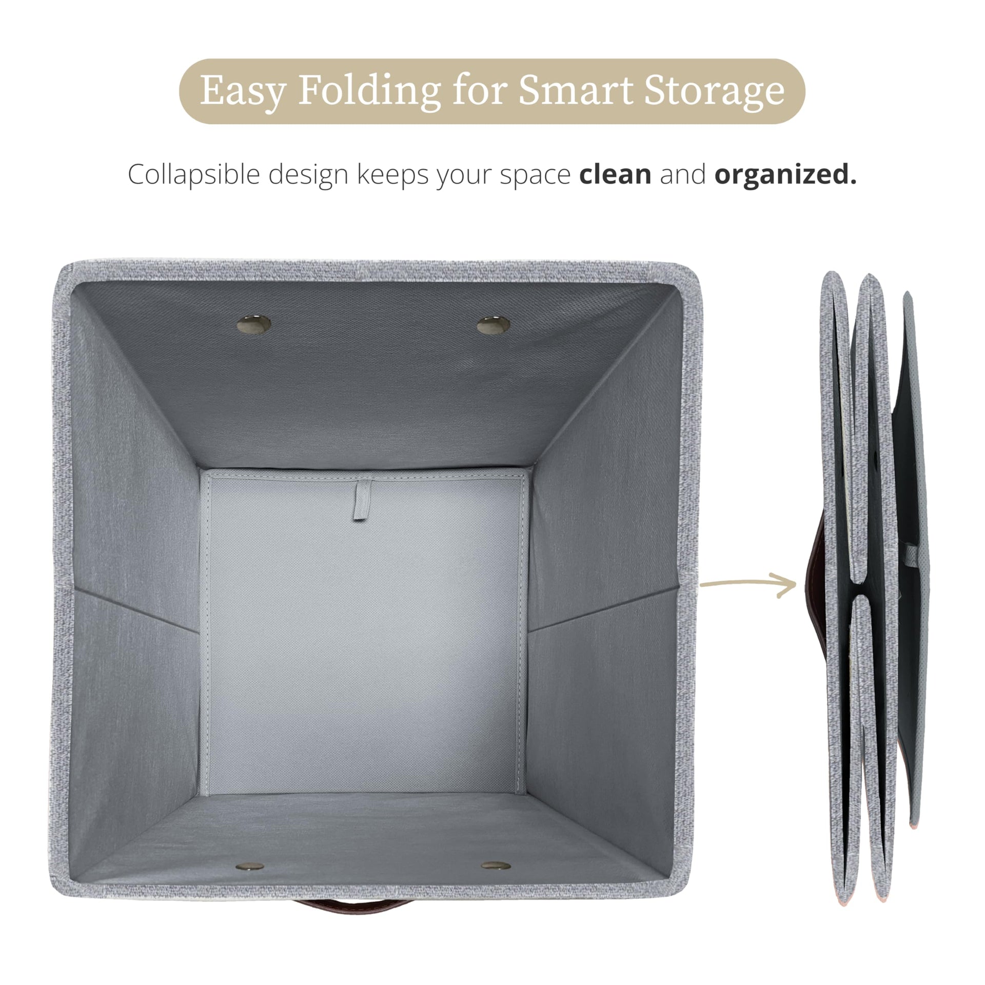 Storage Bins Cube Storage Bin with Labels (6 Count)