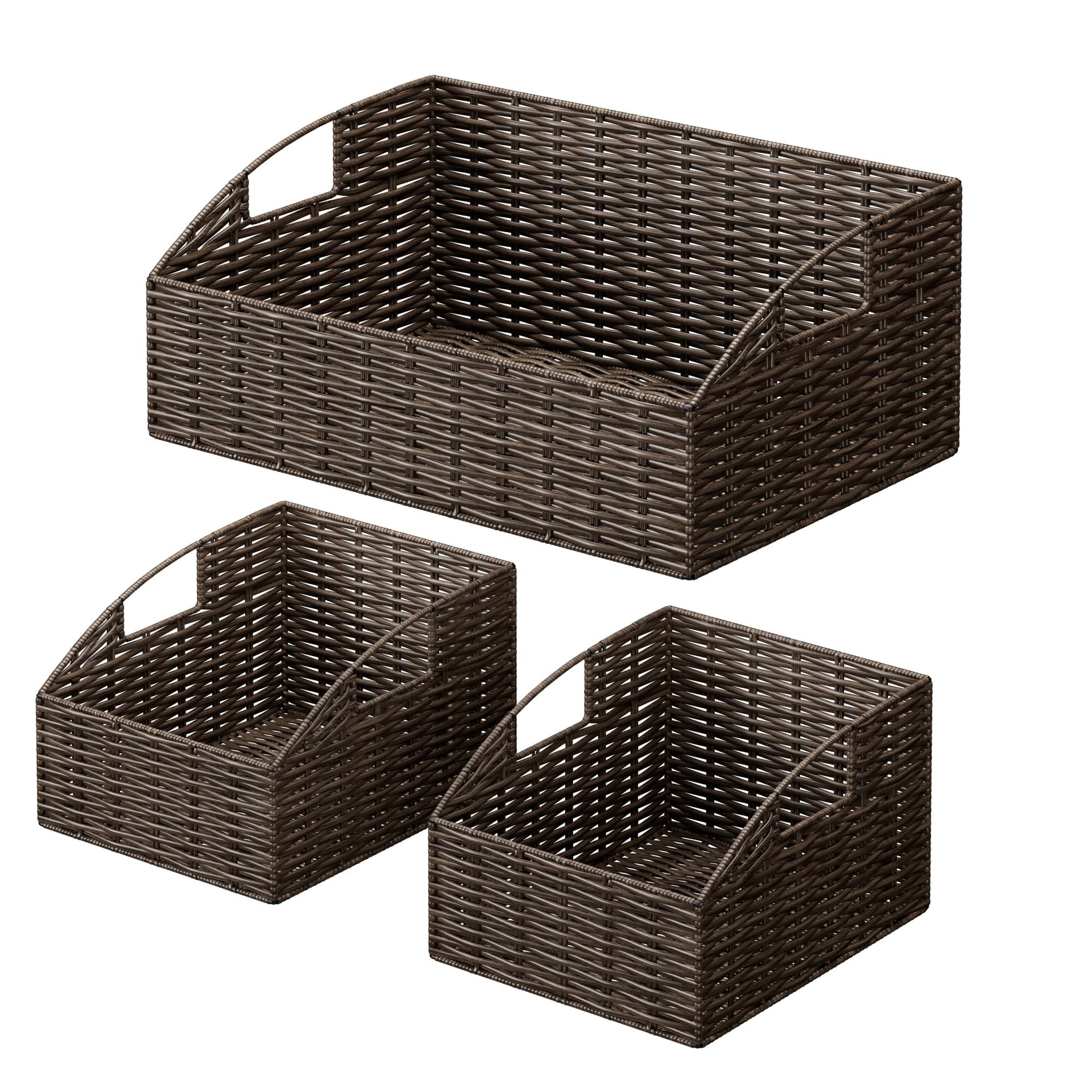 Pantry Baskets for Organizing (3 Count)