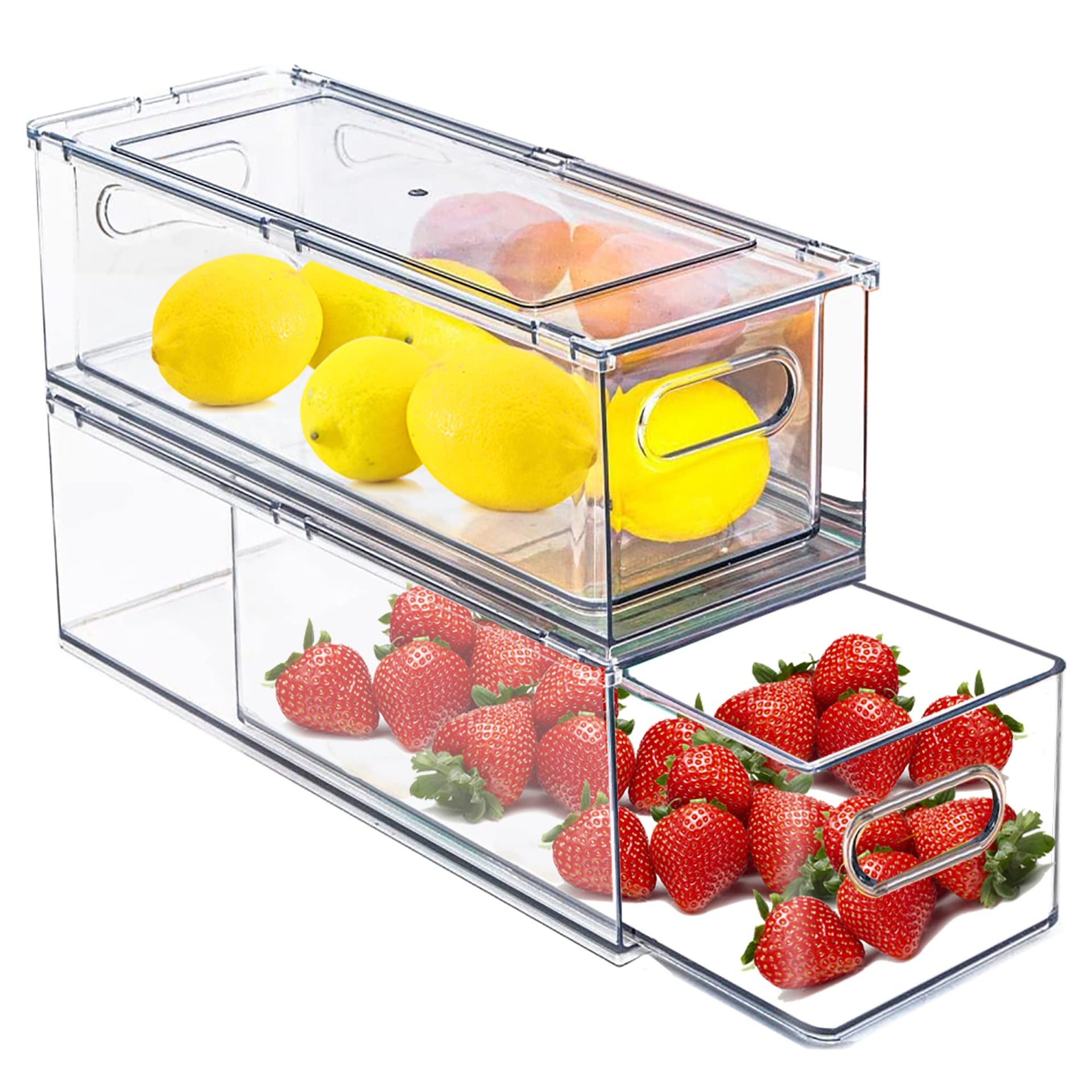 Refrigerator Organizers and Storage (2 Count)