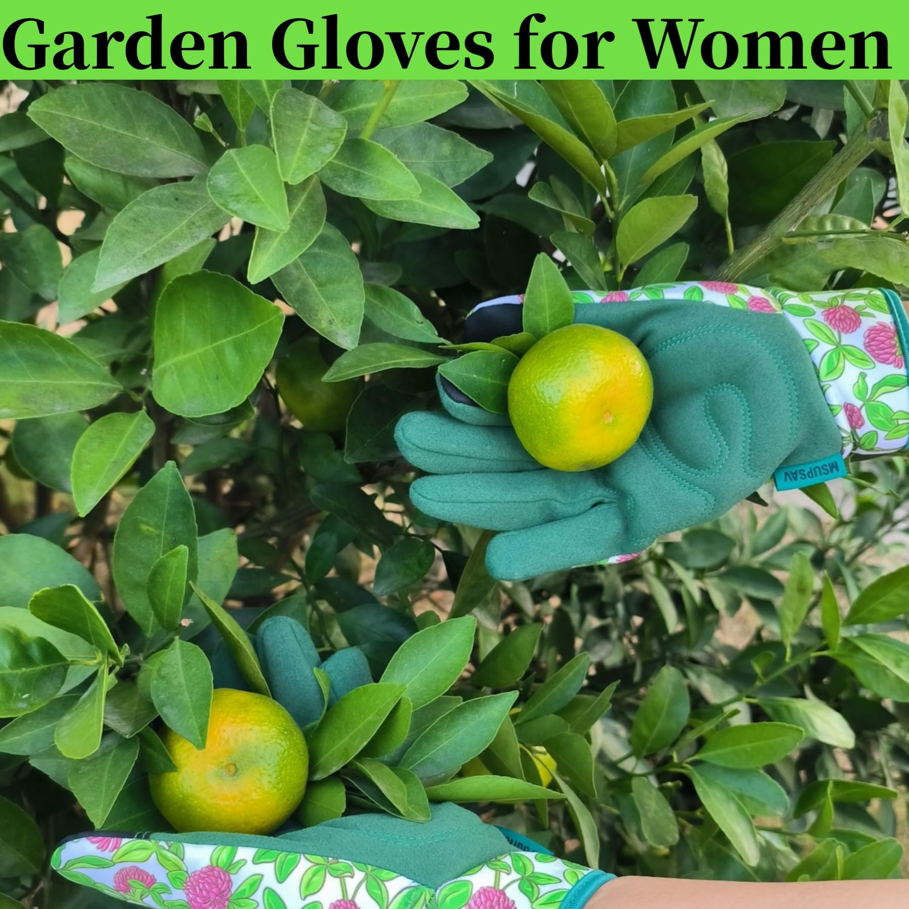 2 Pairs Gardening Gloves