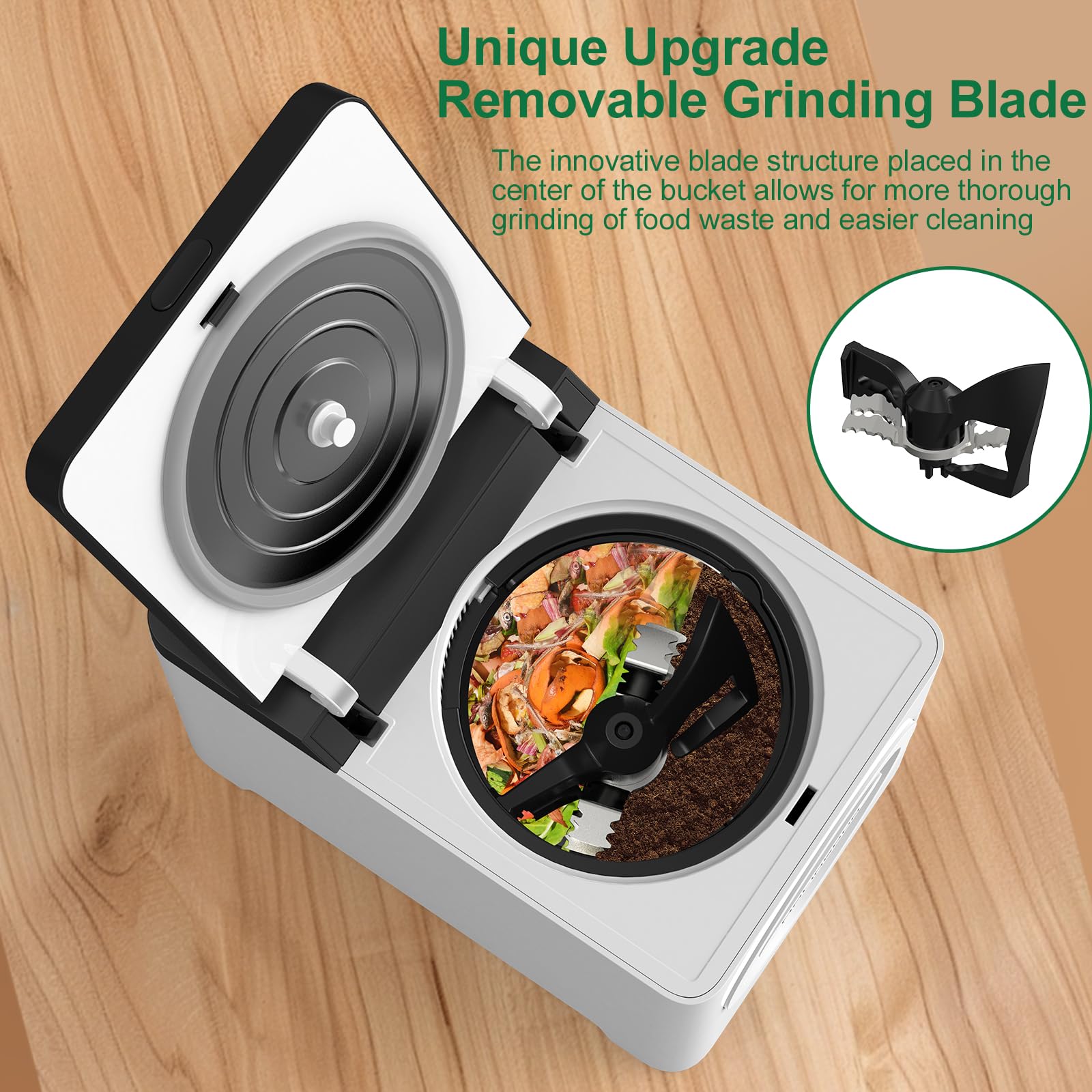 3L Electric Composter for Kitchen