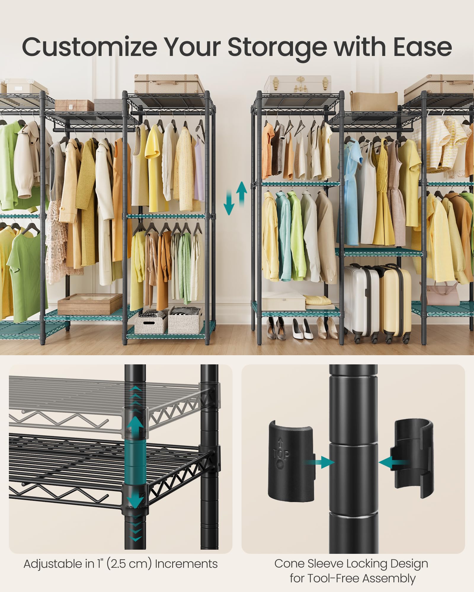 Heavy Duty Clothes Rack