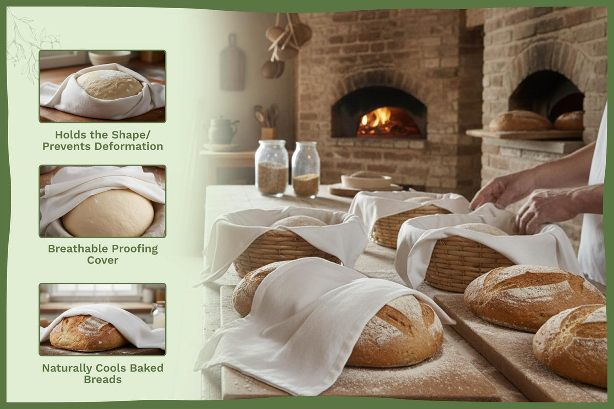Bread Towels for Proofing Cover (5 Count)