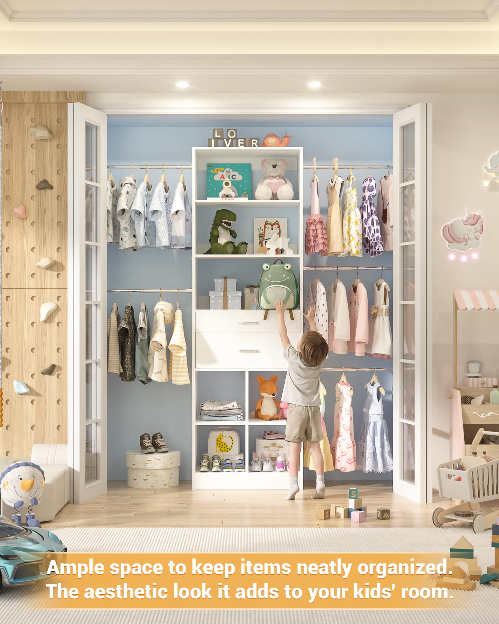 Small Closet System (6 Count)