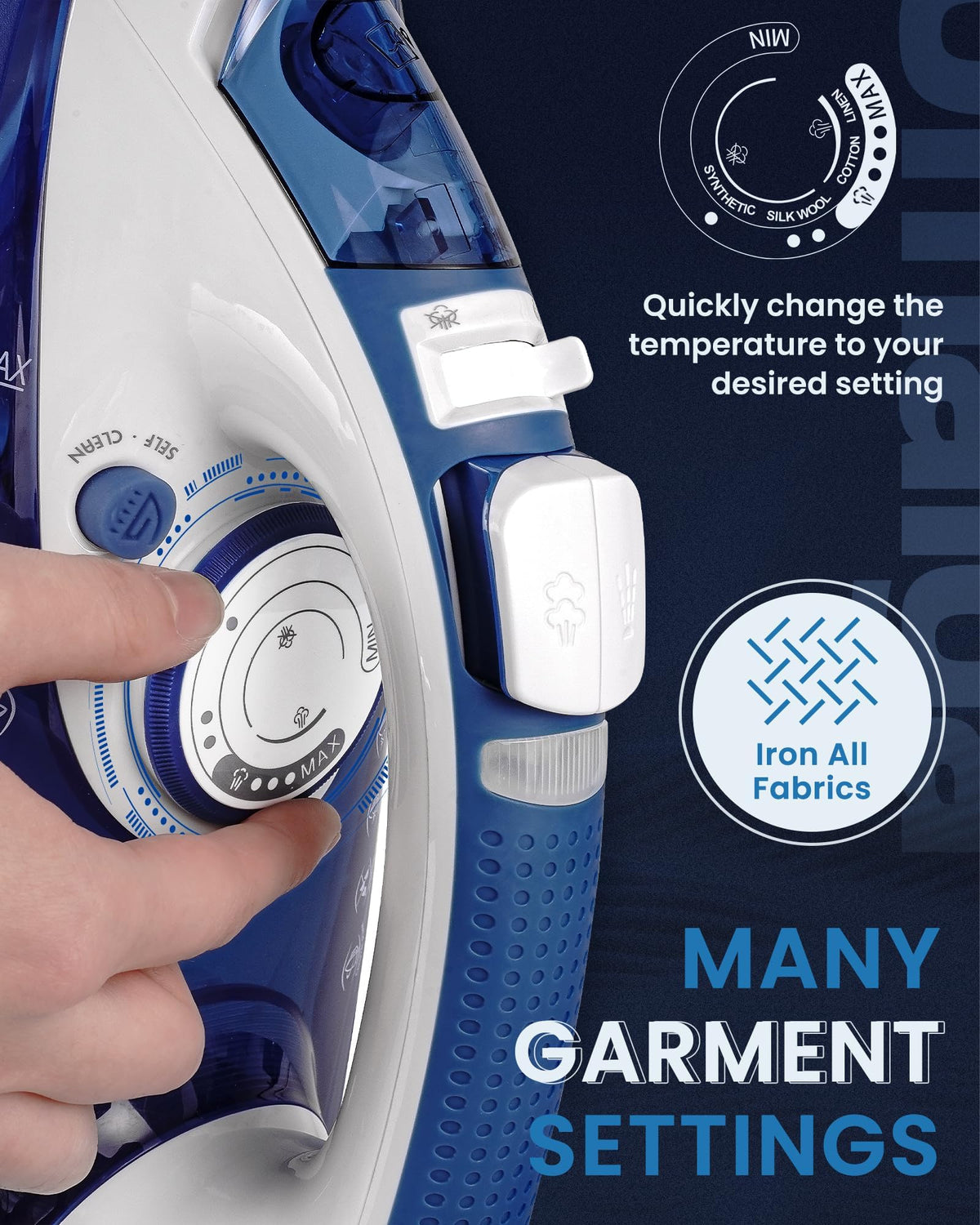 Steam Iron for Clothes