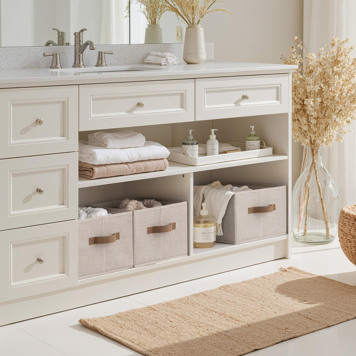 Closet Storage Bins (3 Count)