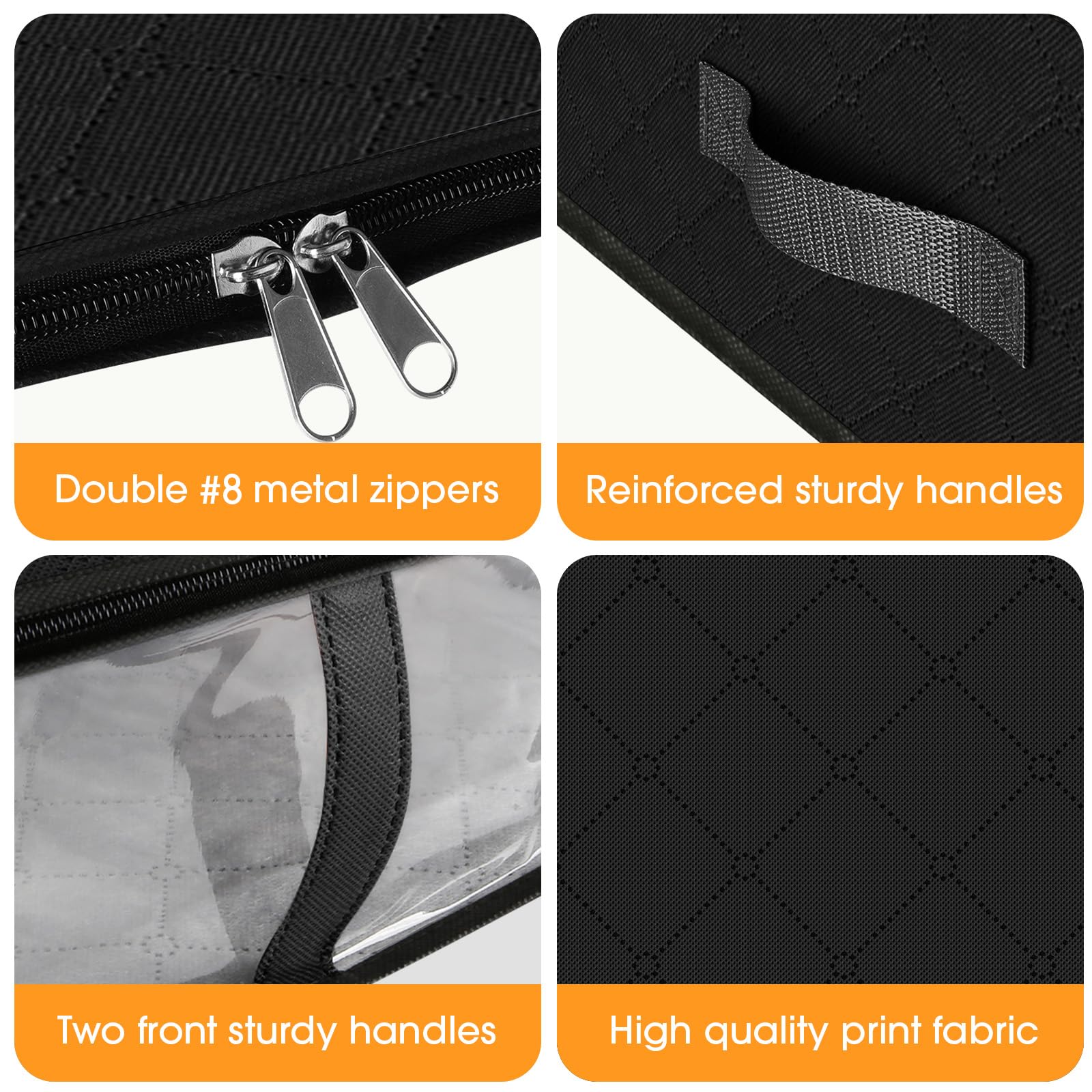 Under Bed Storage Bags (8 Count)