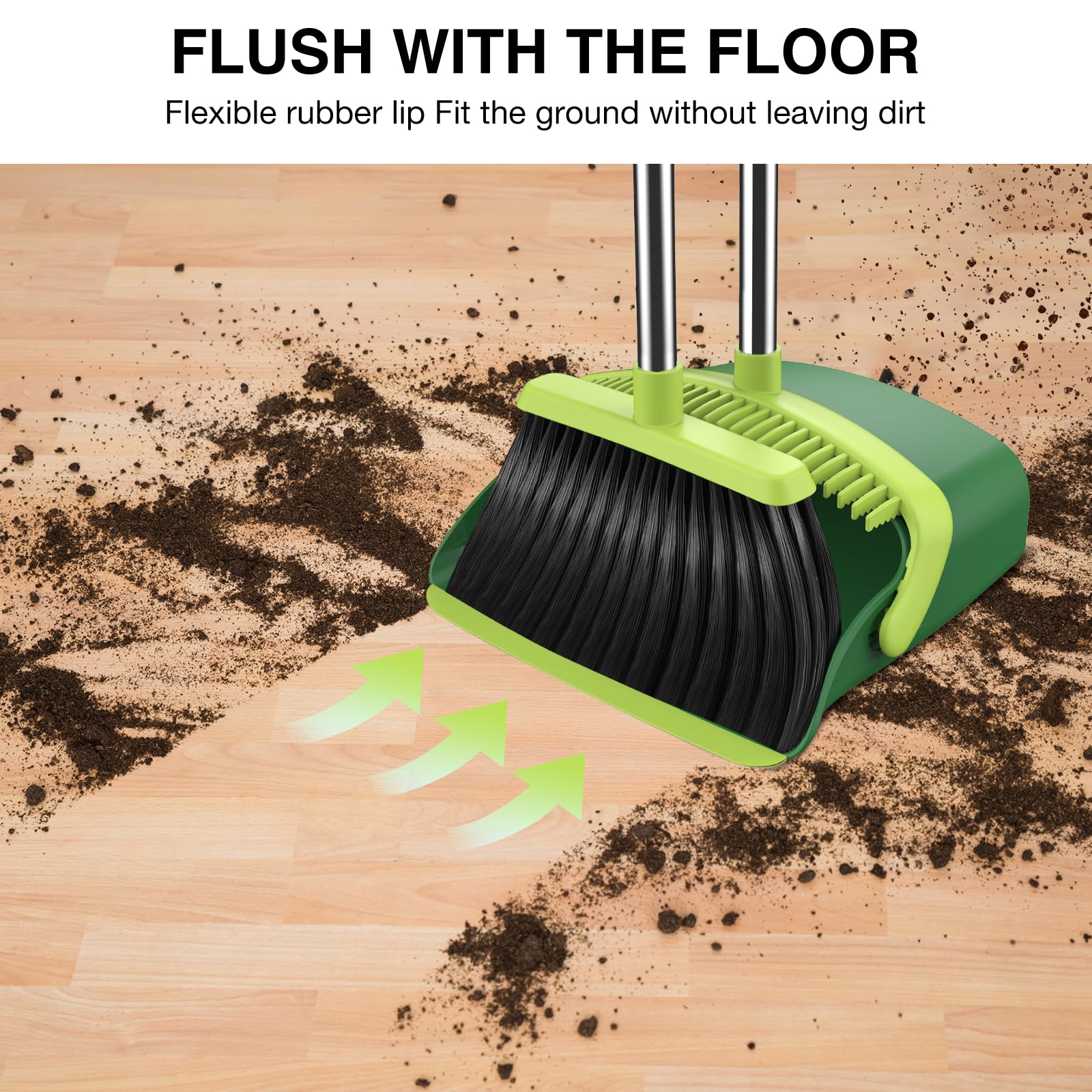 Broom and Dustpan Set (4 Count)
