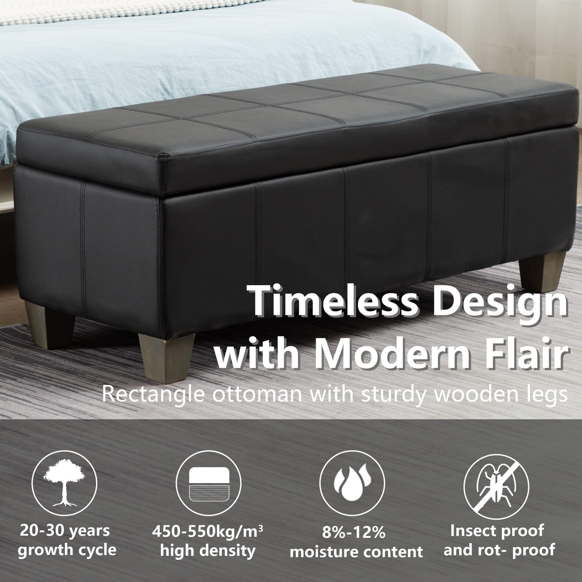 41" Storage Ottoman