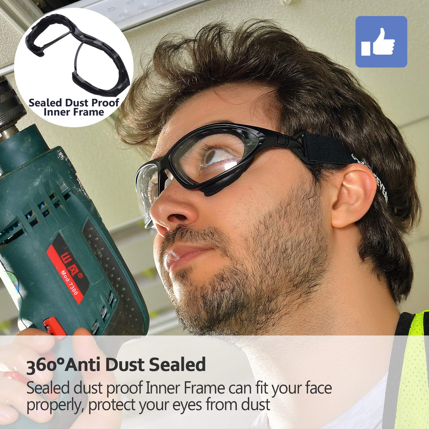 Anti Fog Safety Glasses