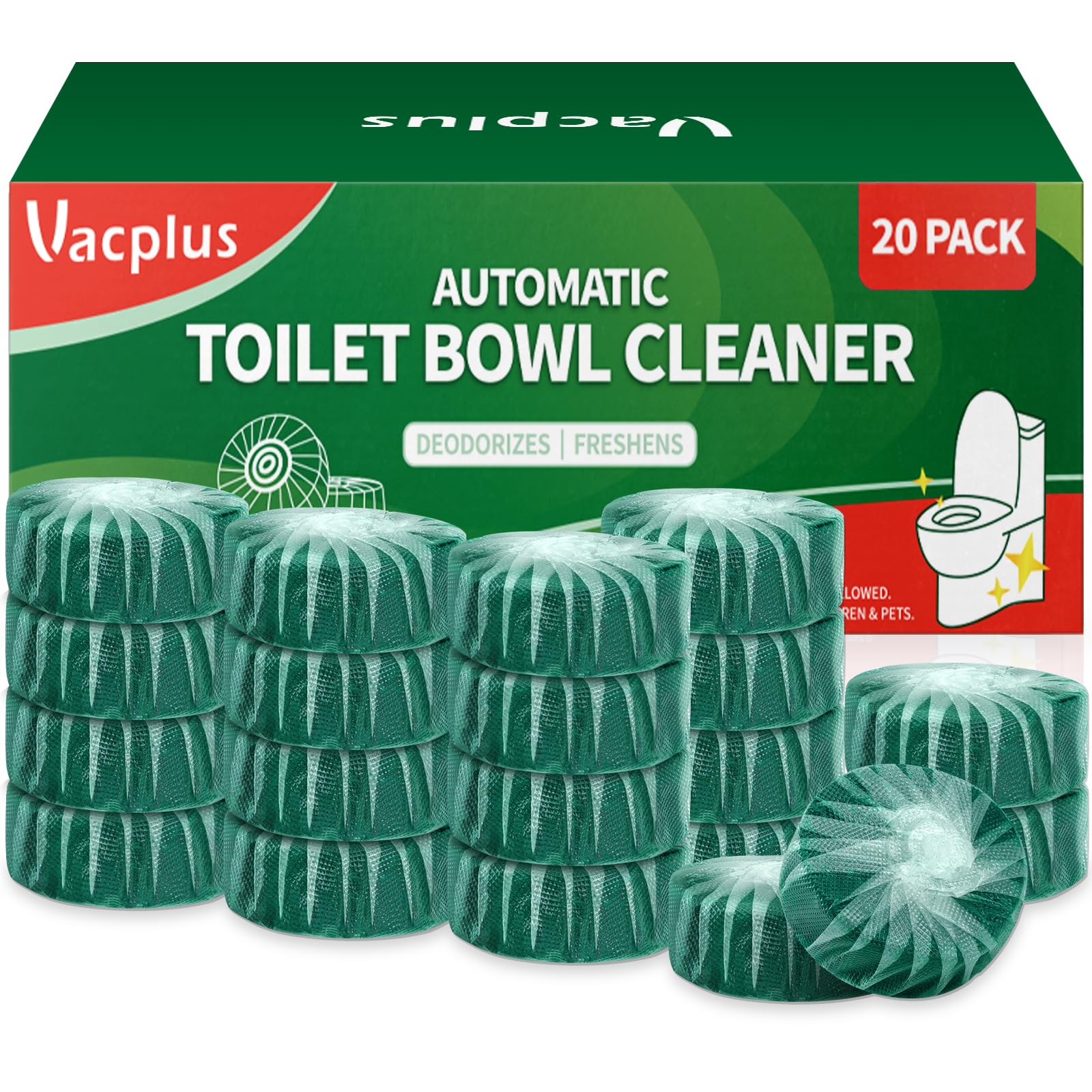 Toilet Bowl Cleaner Tablets (20 Count)