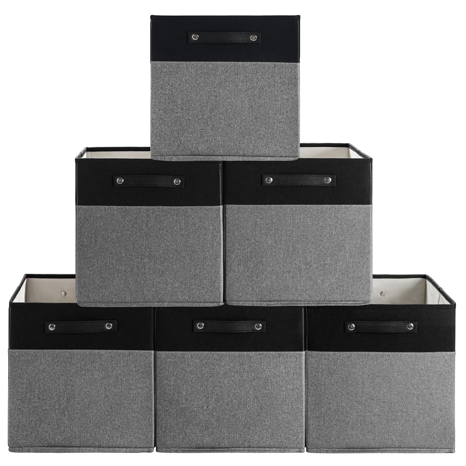 13x13x13 Storage Cube Bins 6 Pack