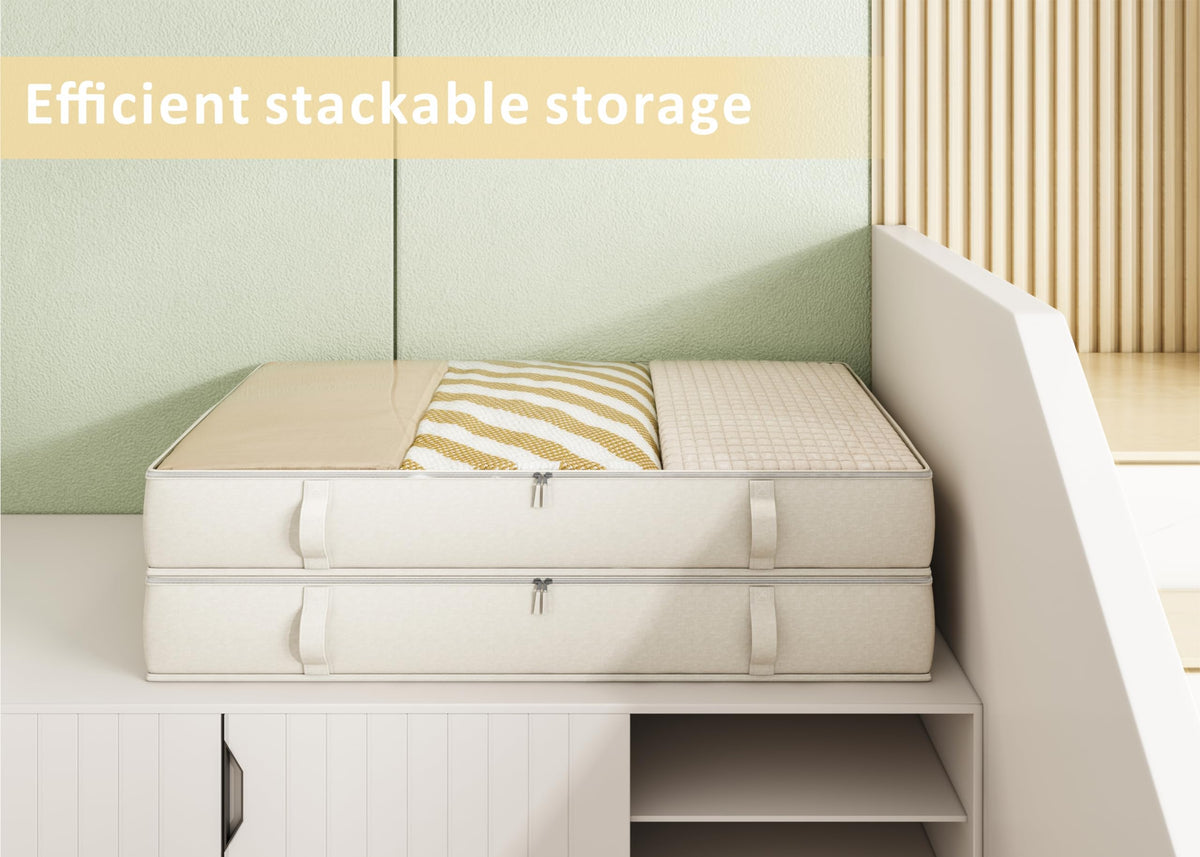 Side Supported Under Bed Storage Containers (2 Count)