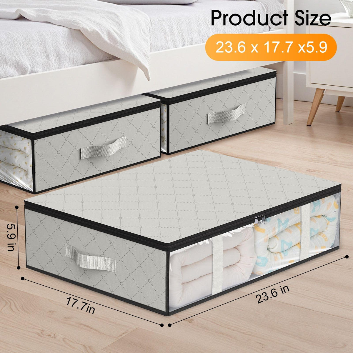 Under Bed Storage Bags (3 Count)
