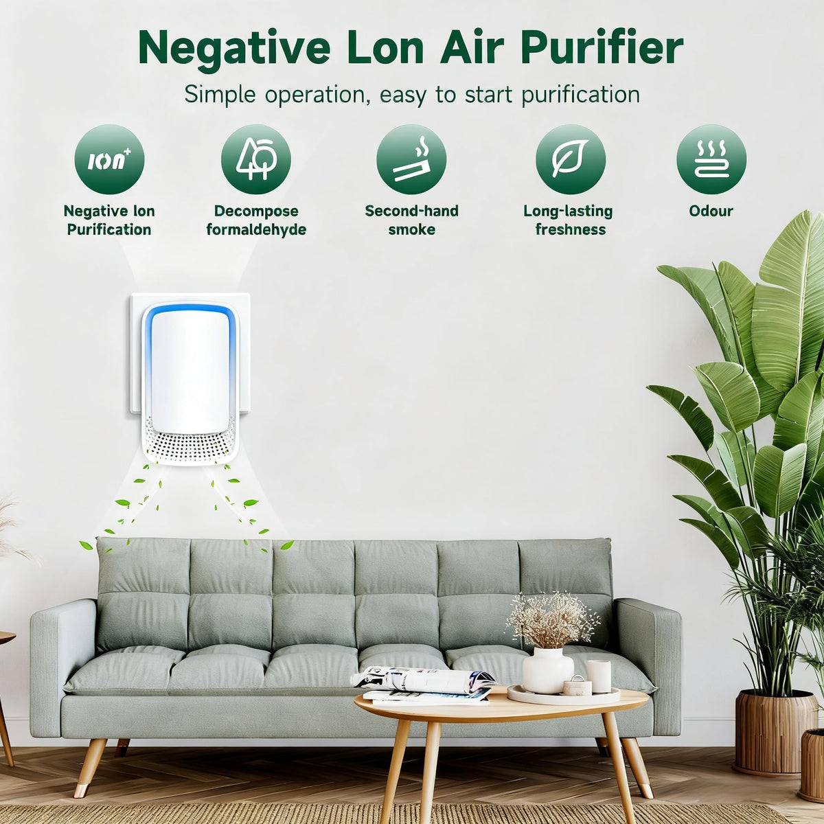 Air Ionizers for Home (4 Count)