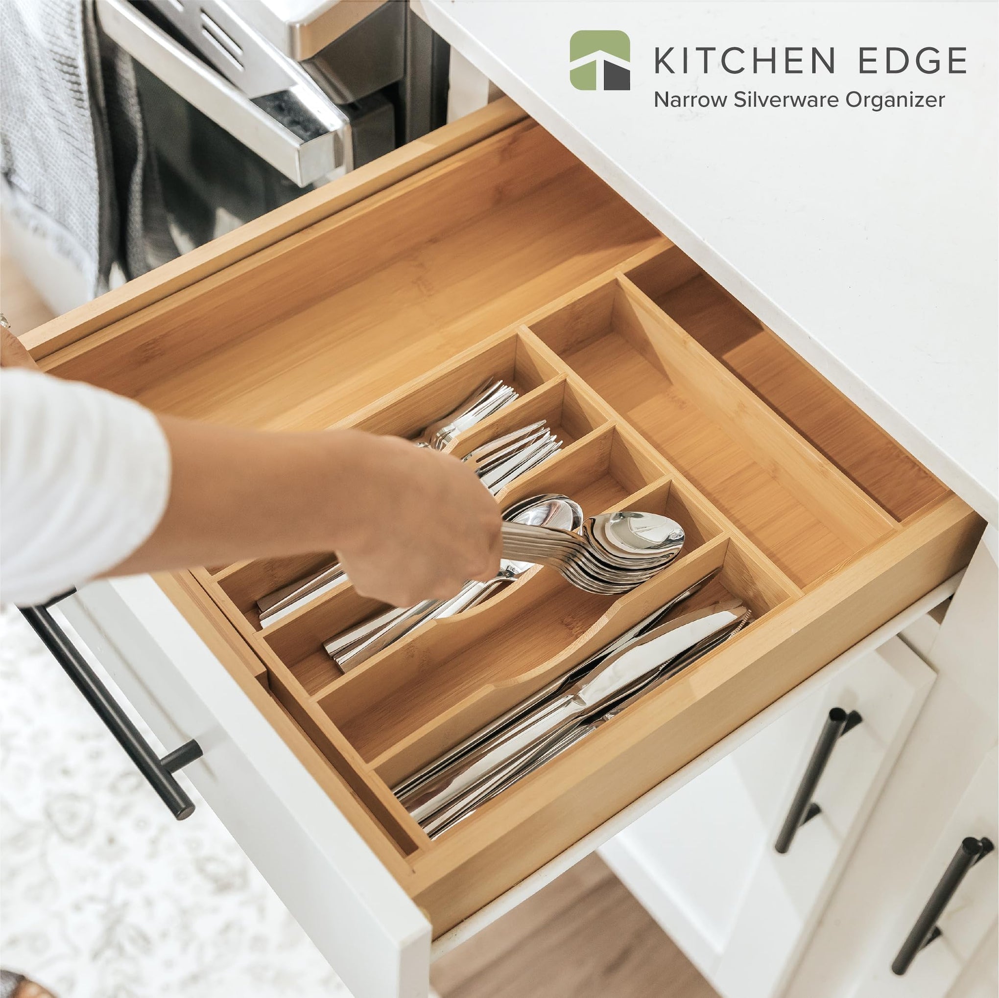 Silverware & Utensil Drawer Organizer