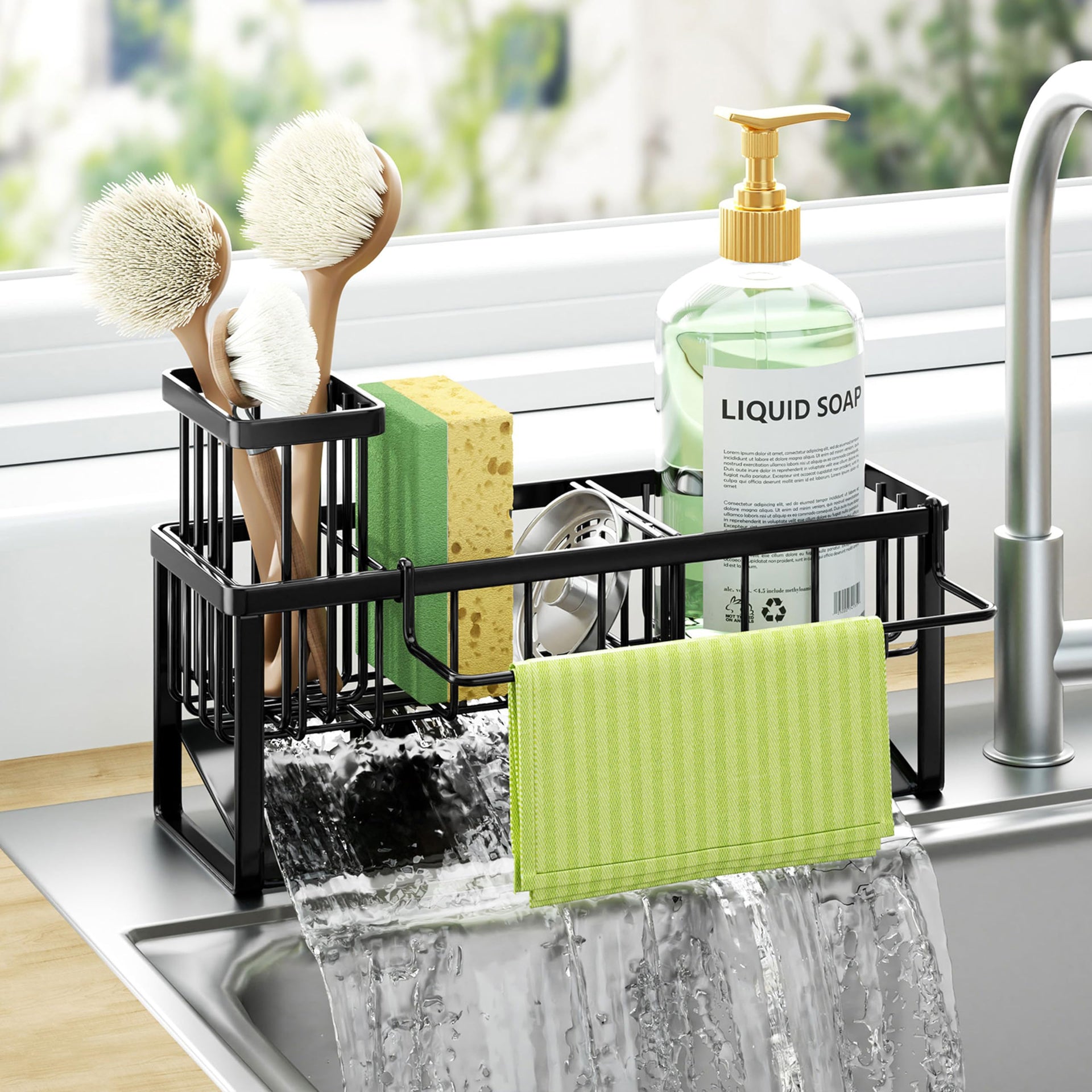 Sponge Holder for Kitchen Sink